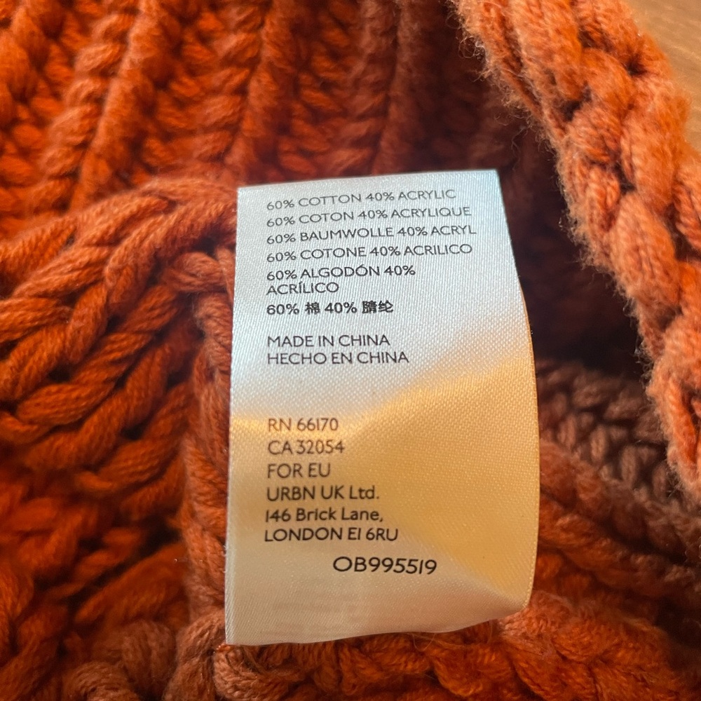 Free People My Only Sunshine Sweater in Tucson Earth Size Large - Picture 9 of 9